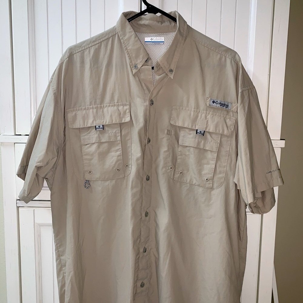 Men’s Columbia PFG Button-Up